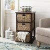 Safavieh Halle Storage Side Table- Cherry - 29.5 x 13.4 x 17.3 in. AMH5738C